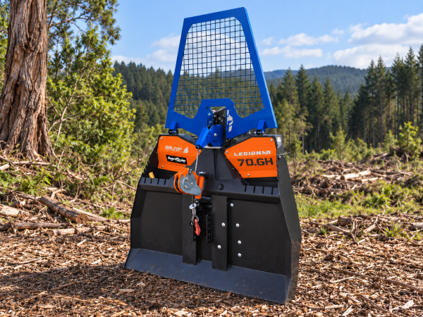 Balfor Forestry Winch in Forest Clearing
