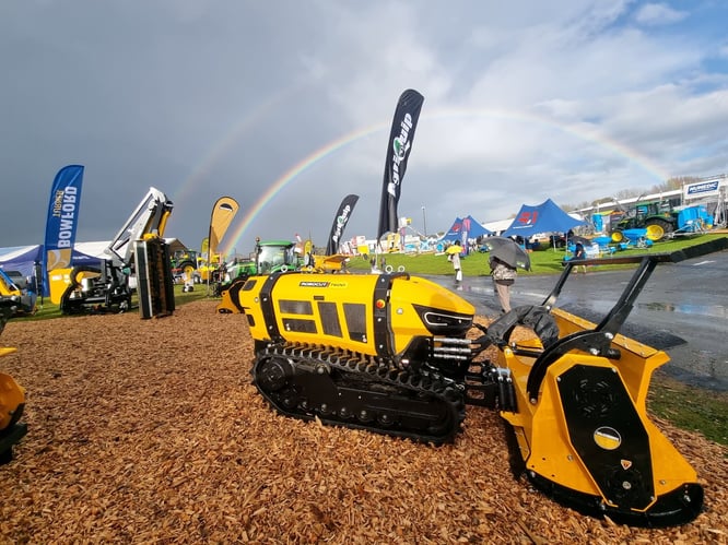 Remote controlled Slope Mulchers