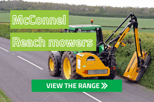 View the McConnel reach mower range here