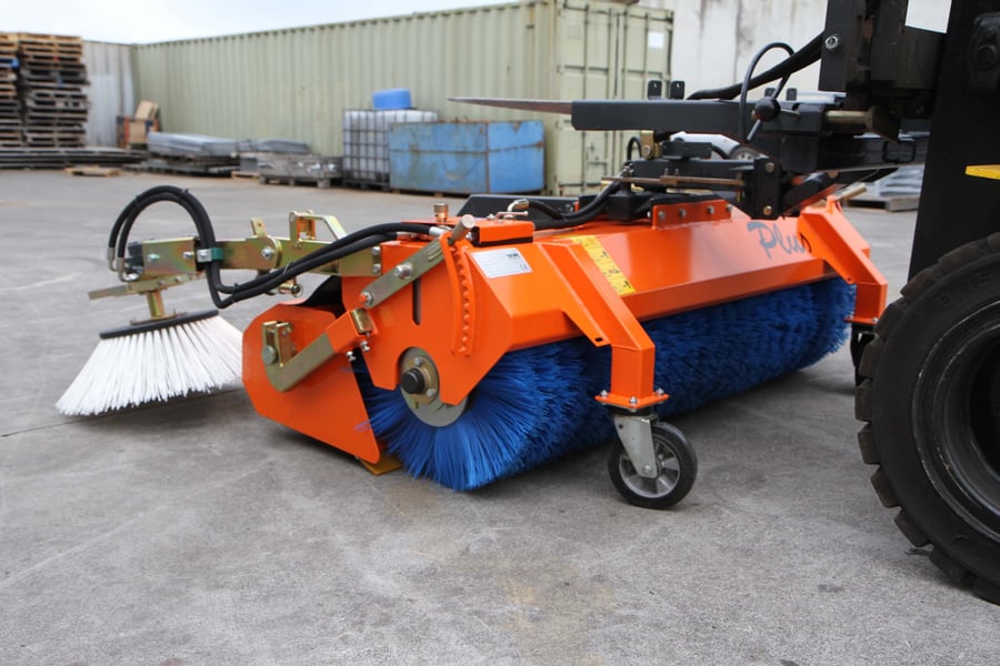 Hydraulic rotary broom sweeper 