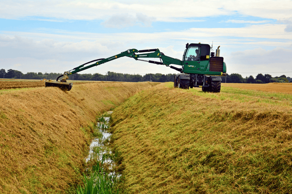 Reach mower