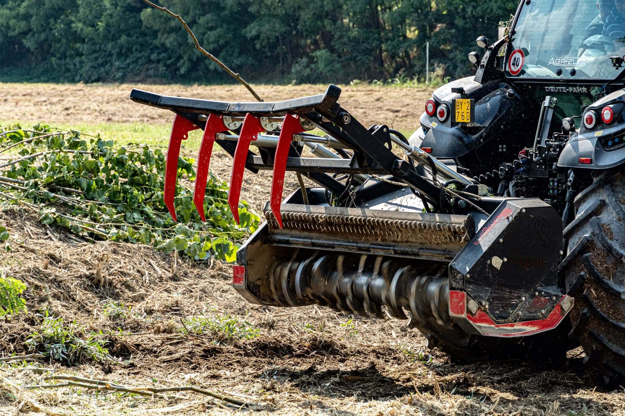 Heavy Duty Tractor Mulcher for Wilding Pines NZ