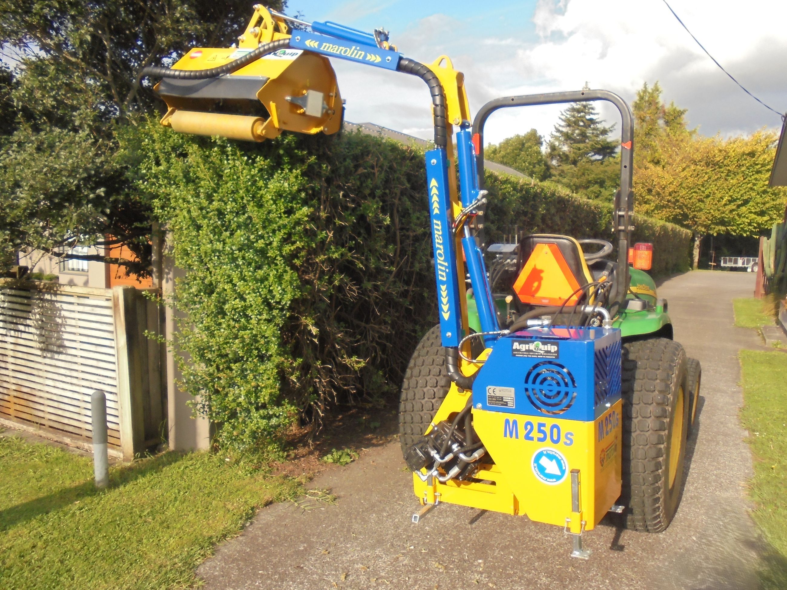 M250S Hedge Topping PTO Hydraulic Mulching Head