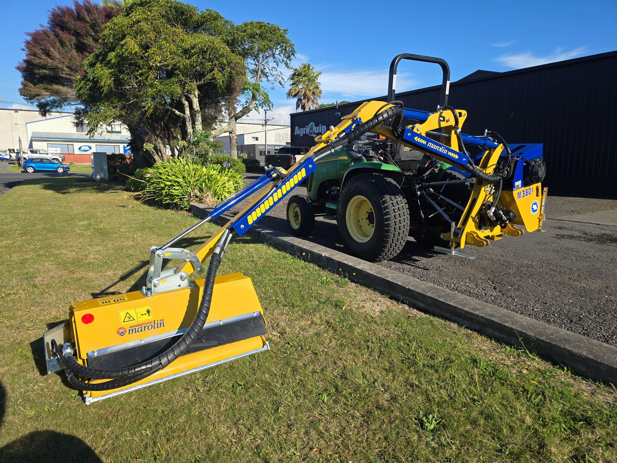 Marolin M380s hedge cutter mulcher