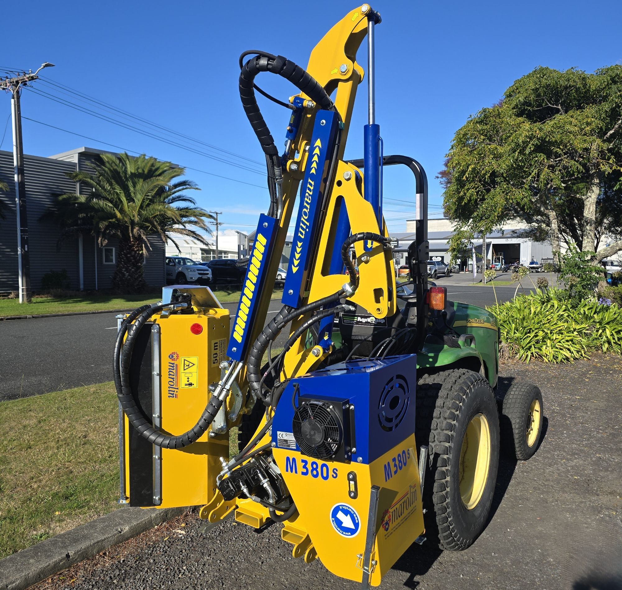 Marolin M380s hedge mulcher