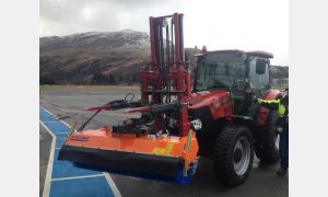 ECO 180 Sweeper at an airport.