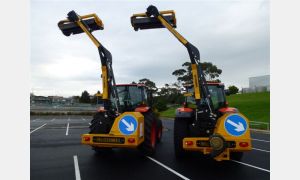 McConnel PA5600 Reachmowers side by side