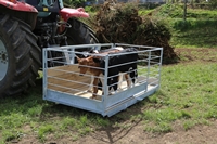 Agricultural transport tray