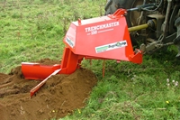 TM150 Trencher in action