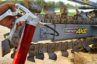 The TN548 Chain Trencher is designed to carve a safe haven for you cables and lines