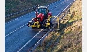 Barrier Mower on the NZ roads