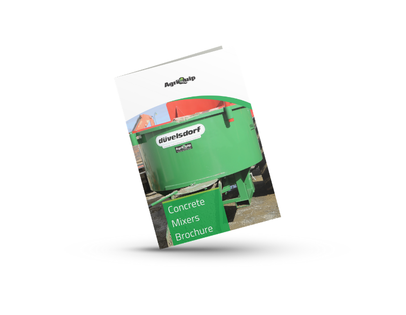 Download our concrete mixers brochure here