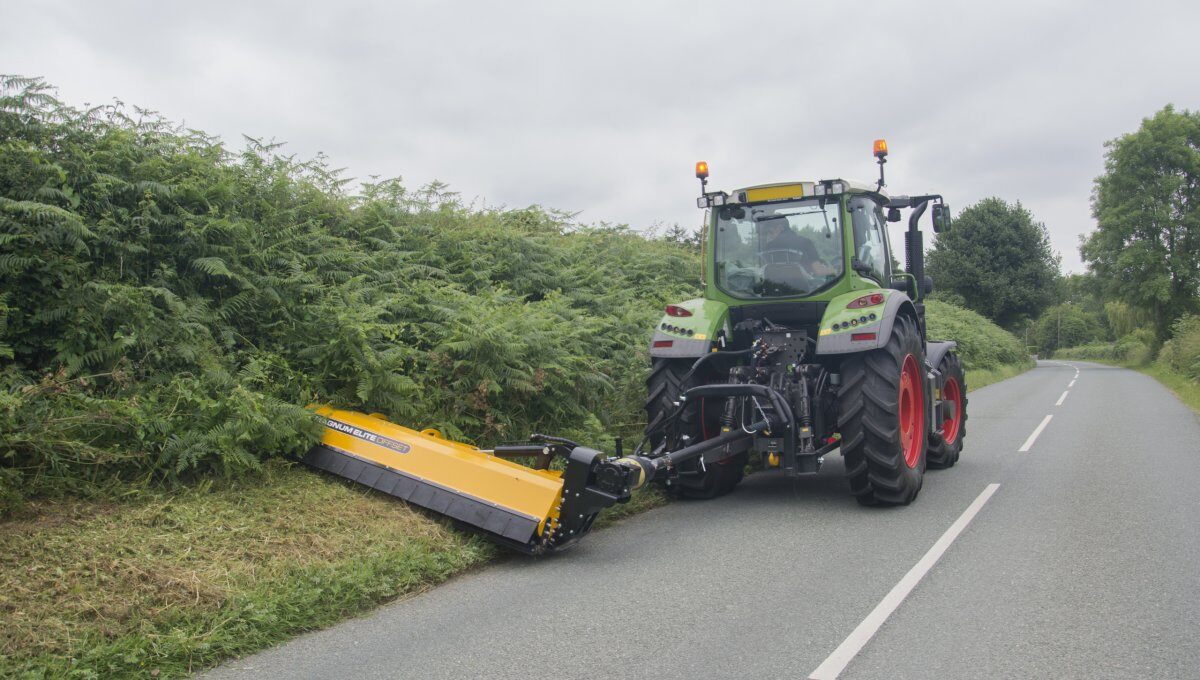 McConnel Magnum Elite Offset Flail Mower