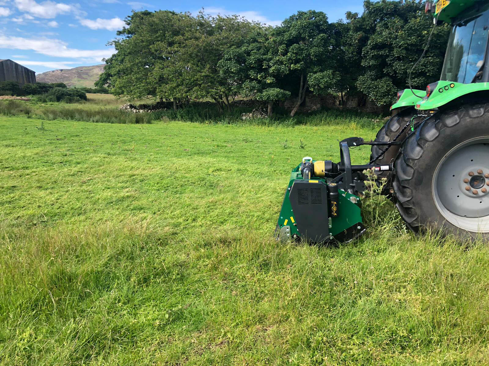 Flail Mower Tractor Attachment
