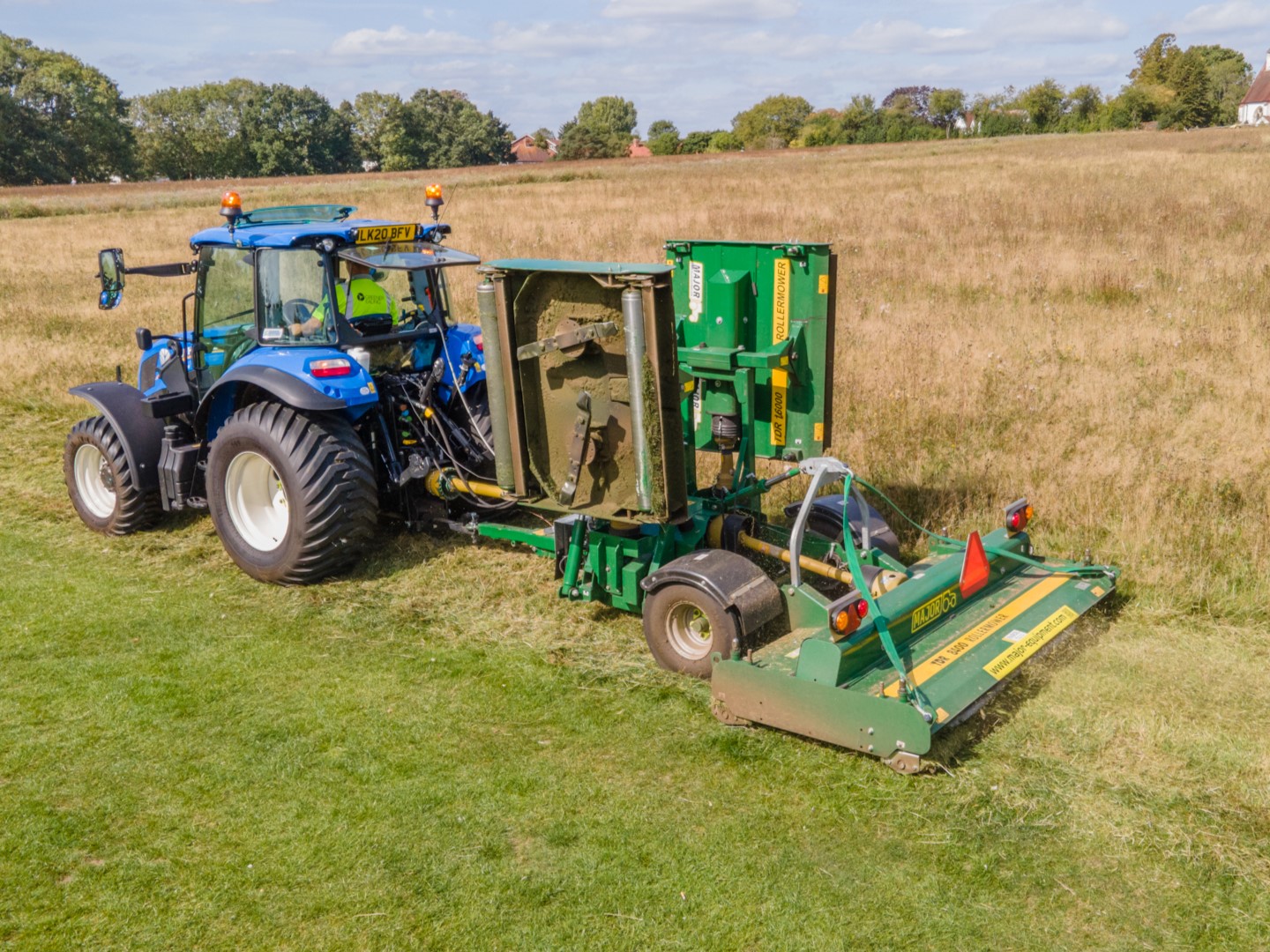 Major TDR Tri-Deck-Mower