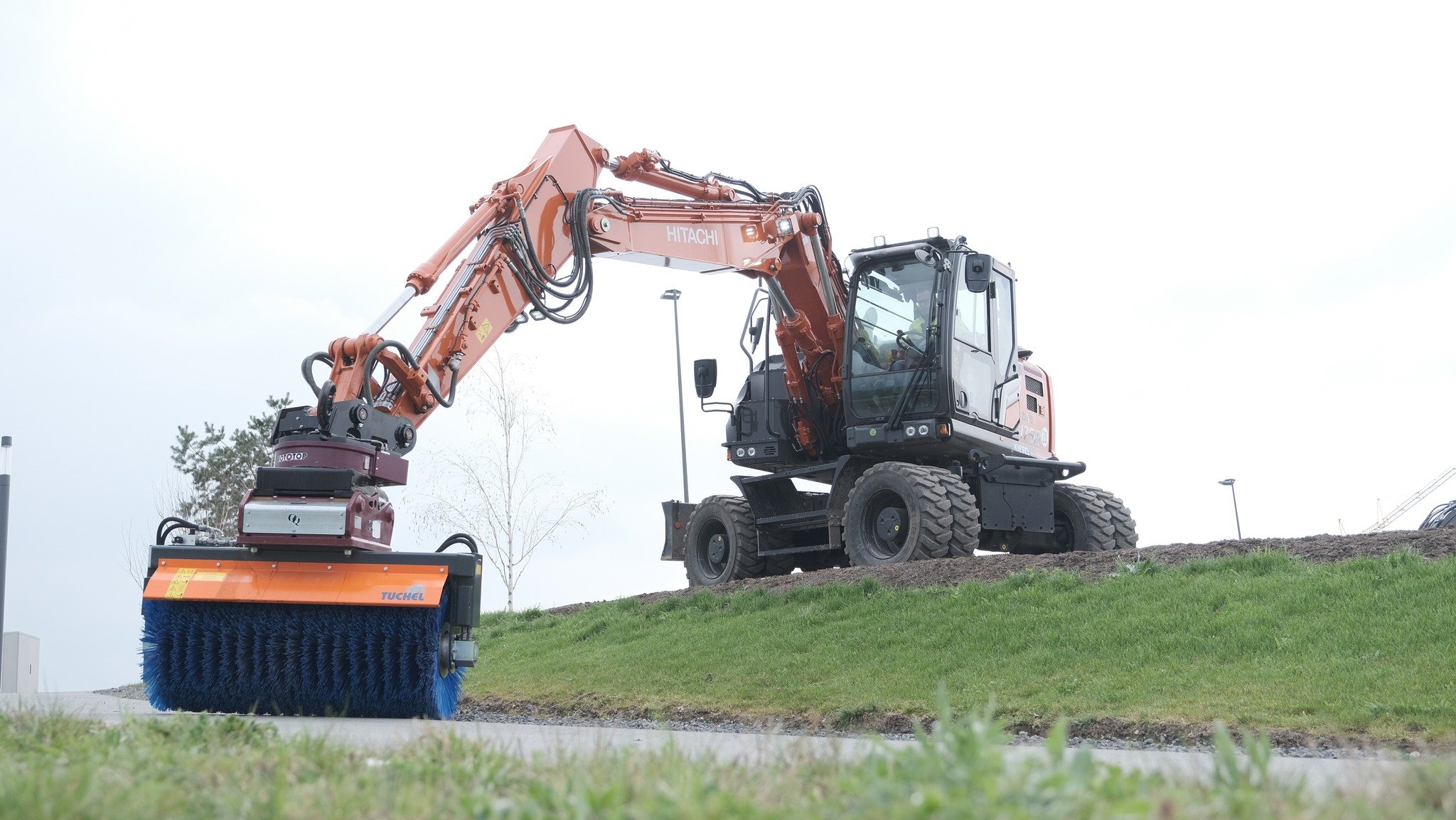 Hydraulic Excavator Brushes