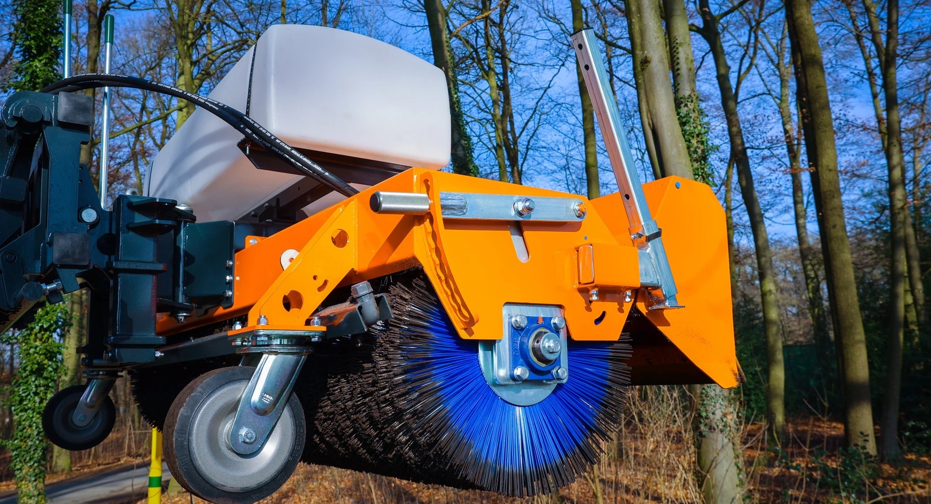 Forklift industrial sweeper Loader