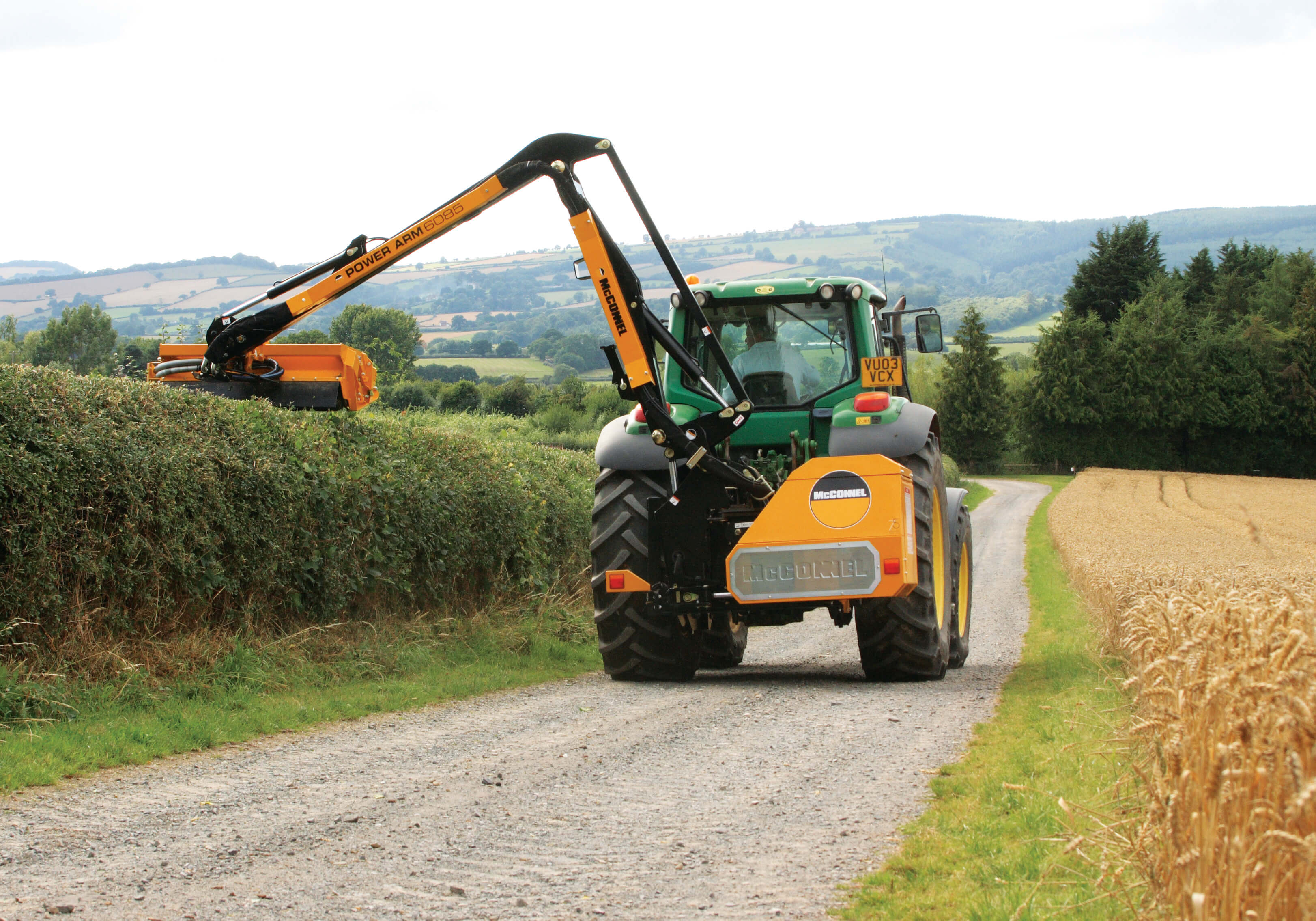 McConnel and Bomford tractor-driven mowers NZ