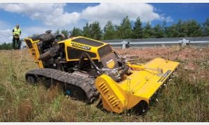 McConnel Remote-Controlled Slope Mower