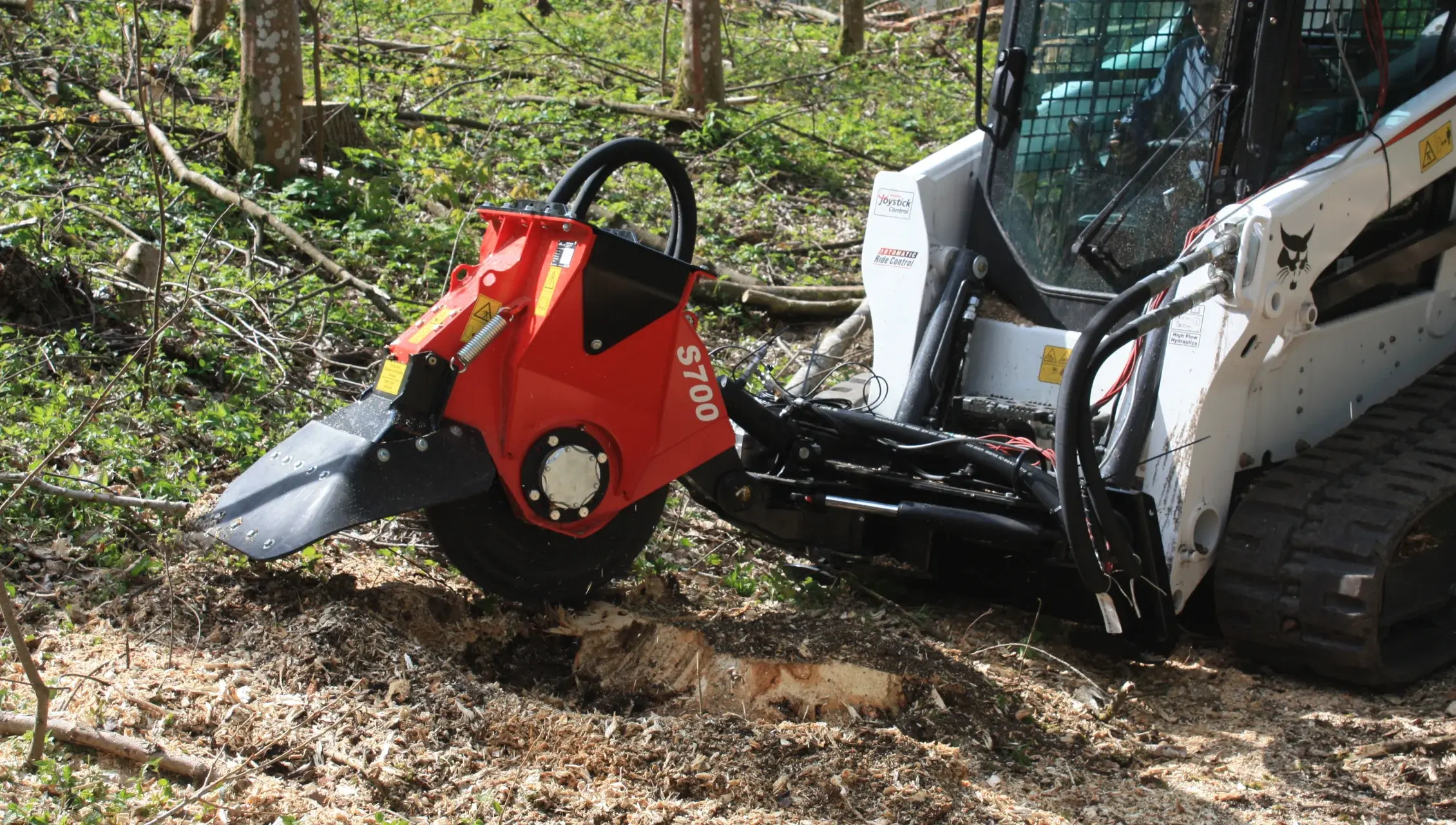 Prinoth Beaver Excavator Stump Grinder 