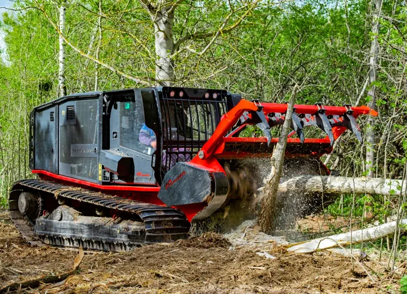 RAPTOR 300 Tracked Forestry Crawler Mulcher Land Tree Clearing