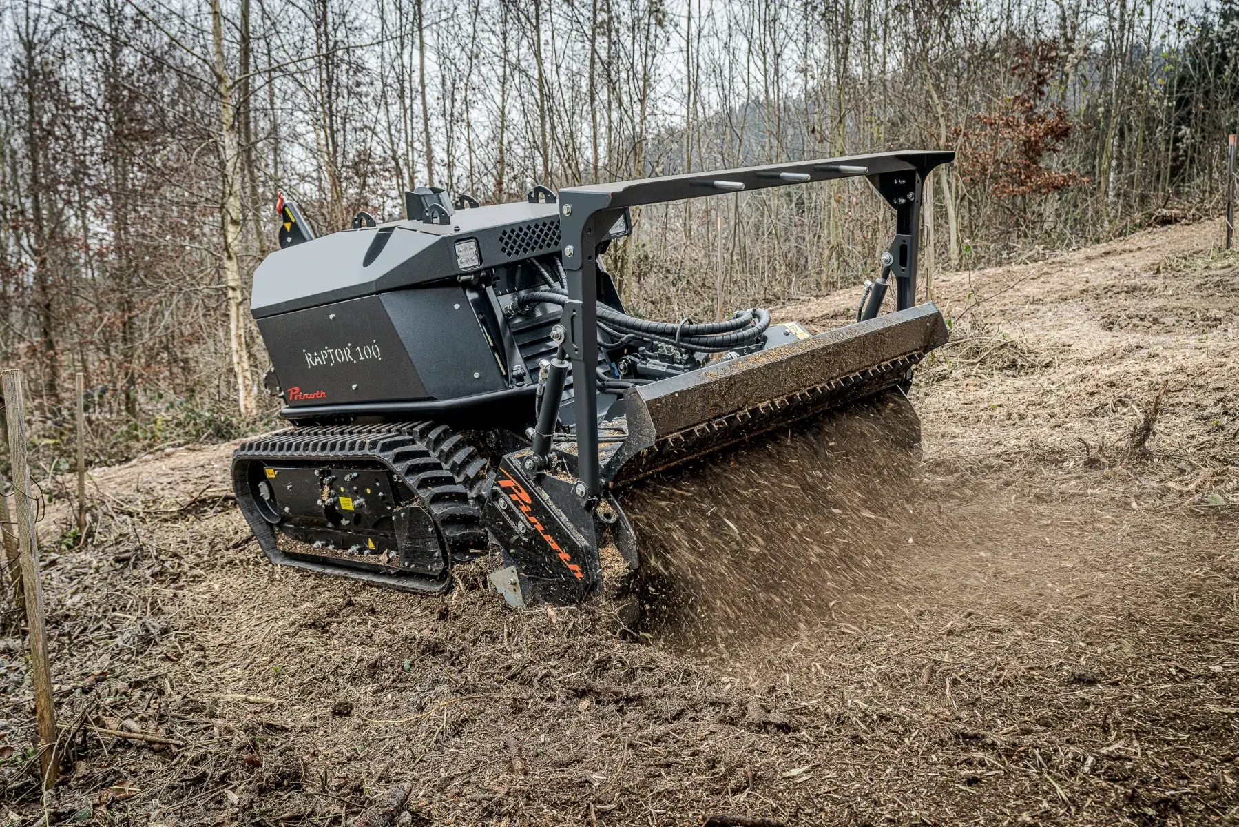 Prinoth Raptor 100 Remote Control Forestry Mulcher
