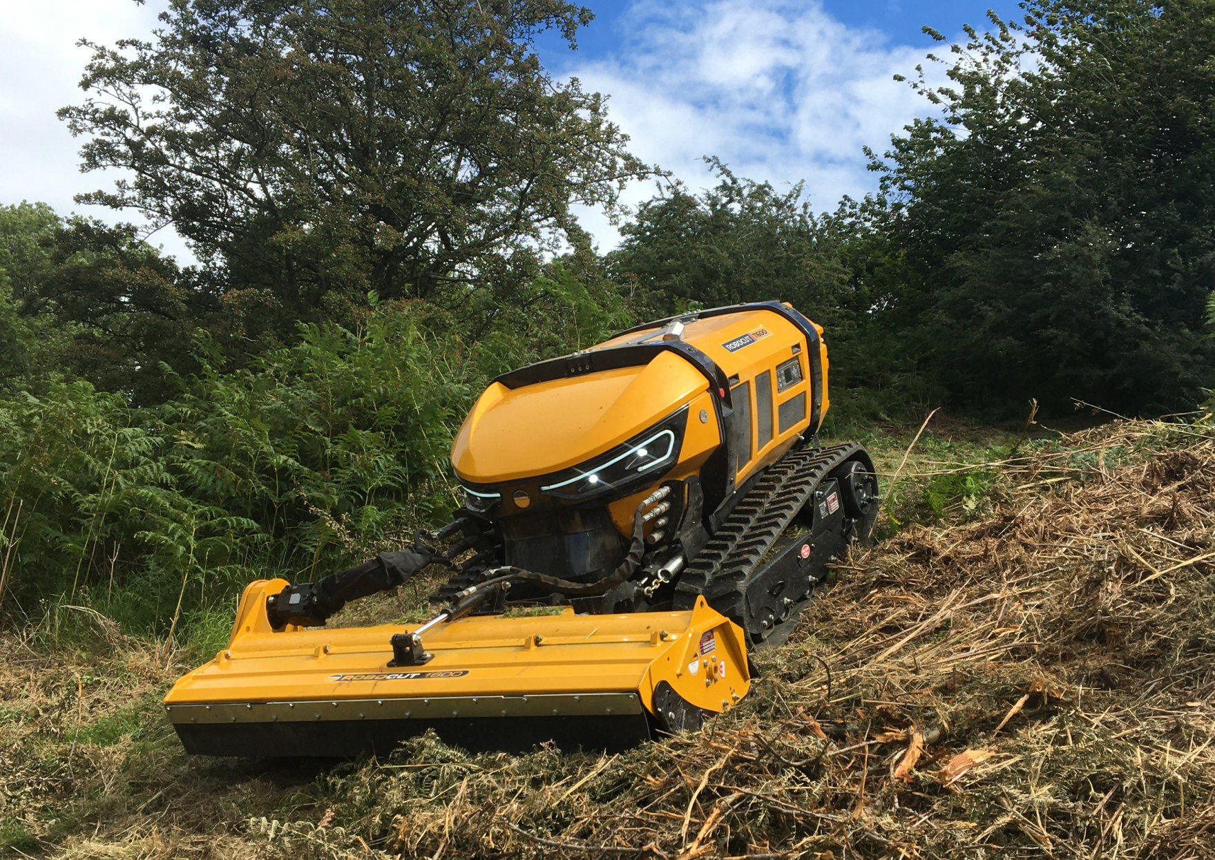 McConnel Remote Controlled Slope Mowers