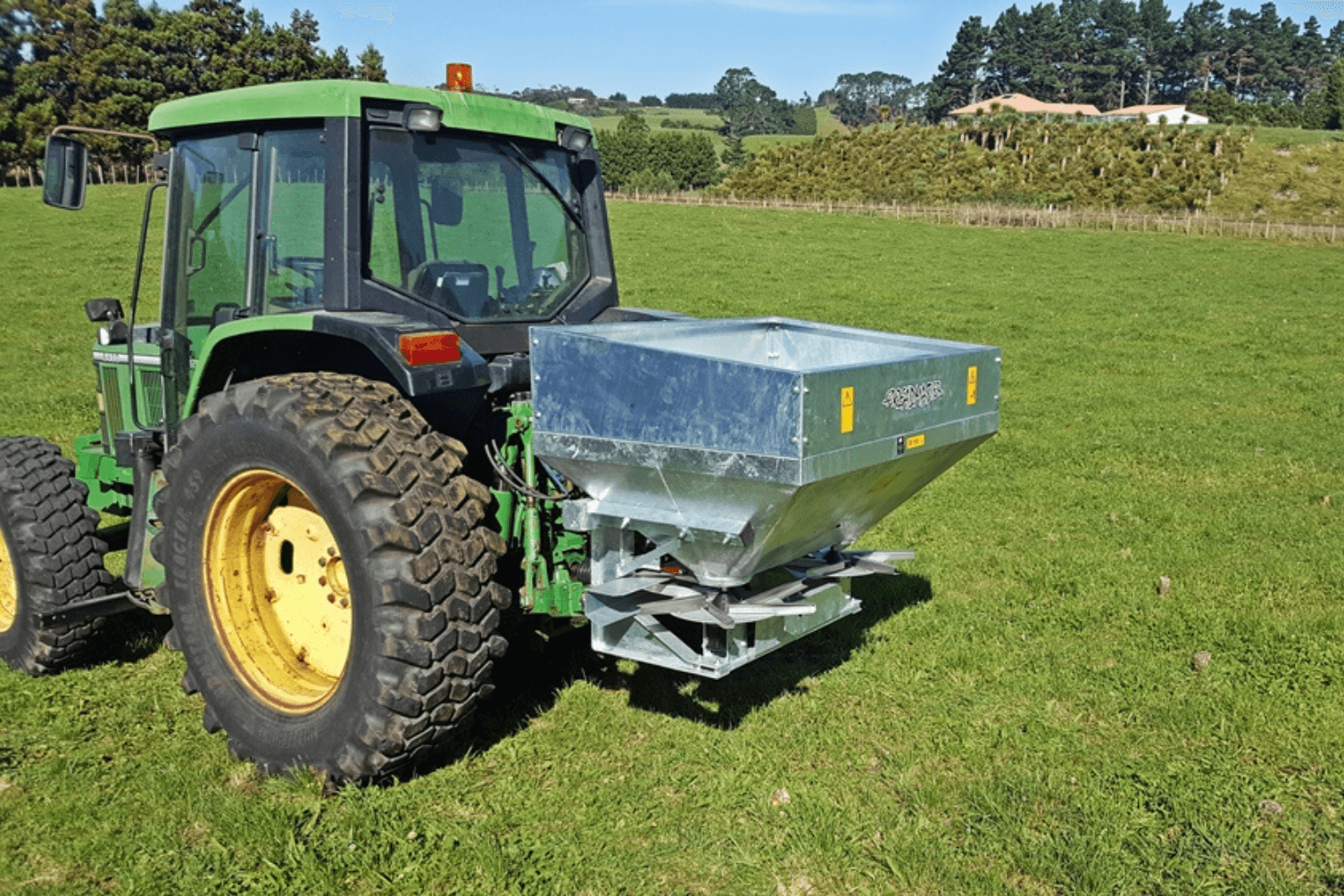 SRDD fertiliser spreader