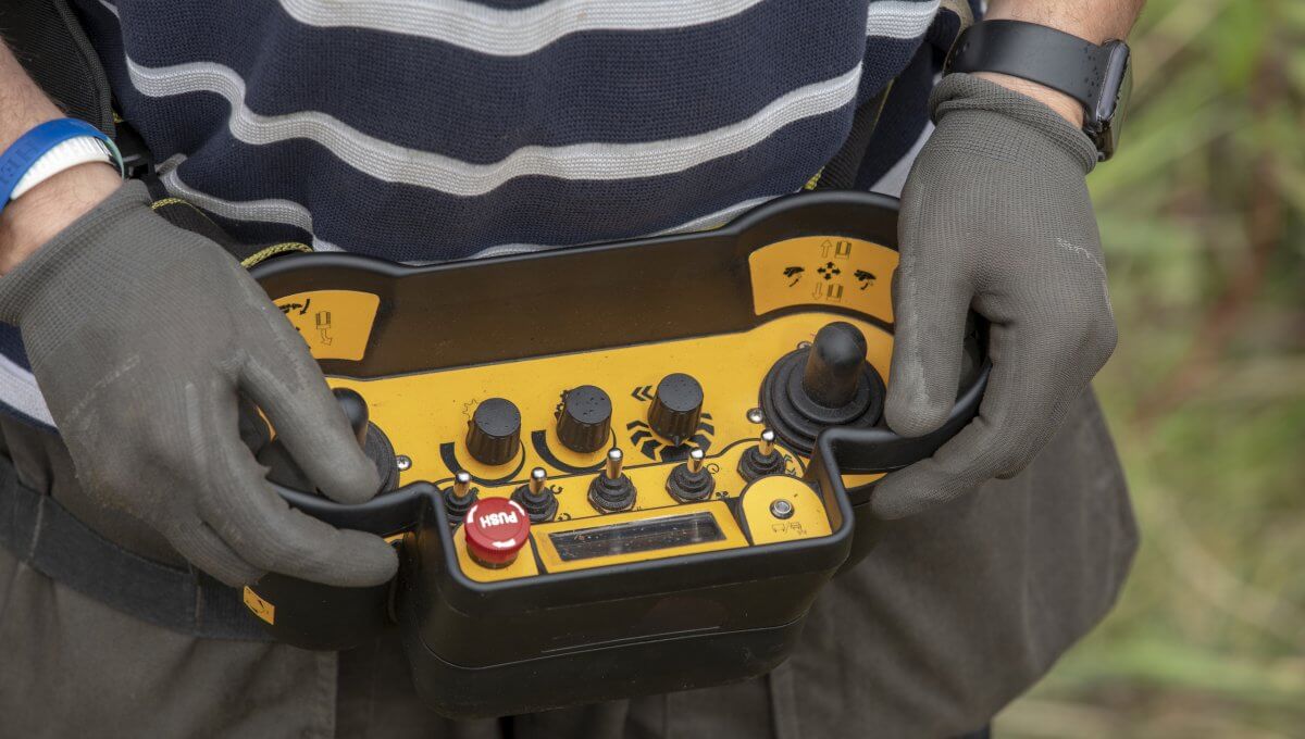 Mower remote control