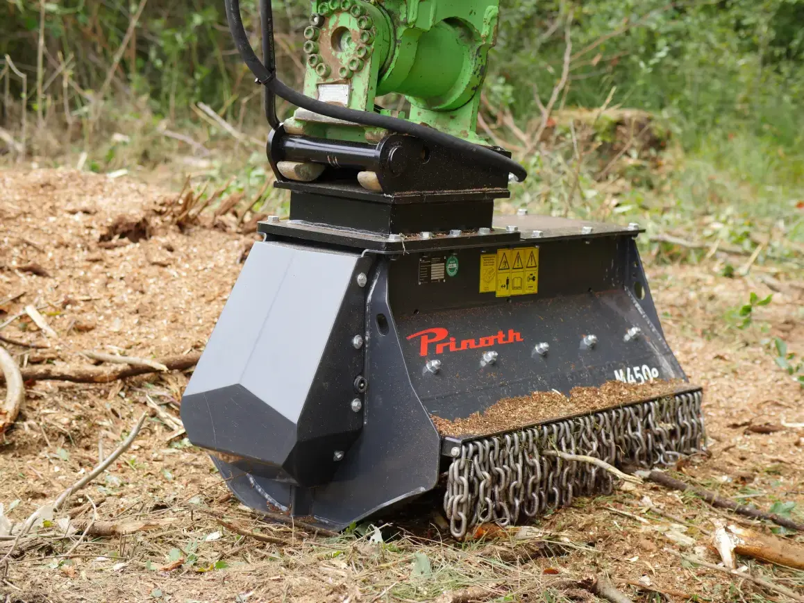 Prinoth Excavator Mulcher M450e 2