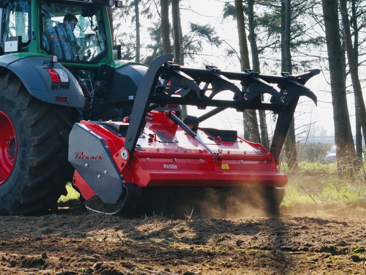 Prinoth Heavy Duty Forestry Mulcher PTO Fixed Tooth GRIZZLY_M650m_TURBO