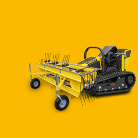 Robocut rake attachment