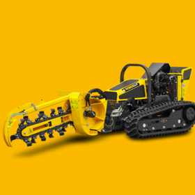 Robocut trencher attachment