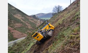 All-terrain remote controlled work platform